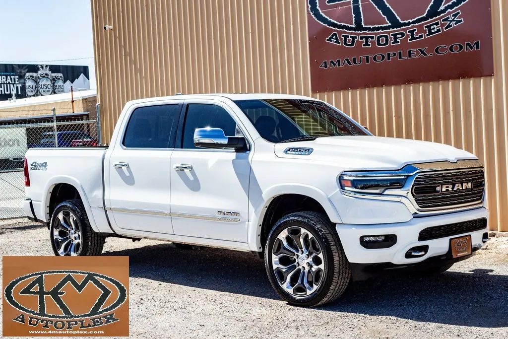White 2021 Ram 1500 Limited for sale in Abilene, TX