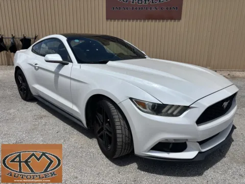 White 2017 Ford Mustang EcoBoost for sale in Abilene, TX