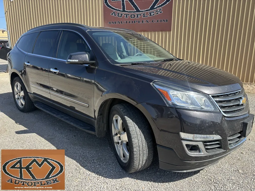 Gray 2016 Chevrolet Traverse LTZ for sale in Abilene, TX
