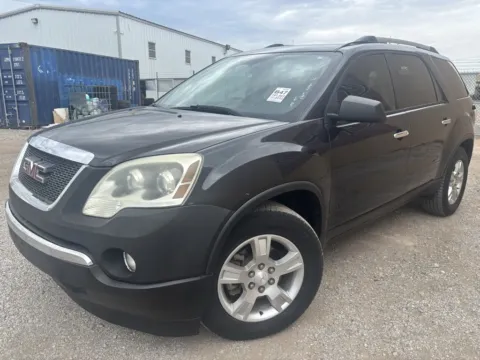 Another view of 2012 GMC Acadia SLE for sale in Abilene, TX at 4M Autoplex