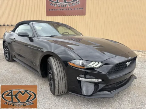 Black 2021 Ford Mustang EcoBoost Premium for sale in Abilene, TX