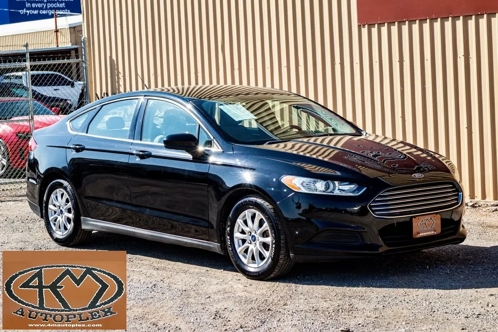 Black 2016 Ford Fusion S for sale in Abilene, TX