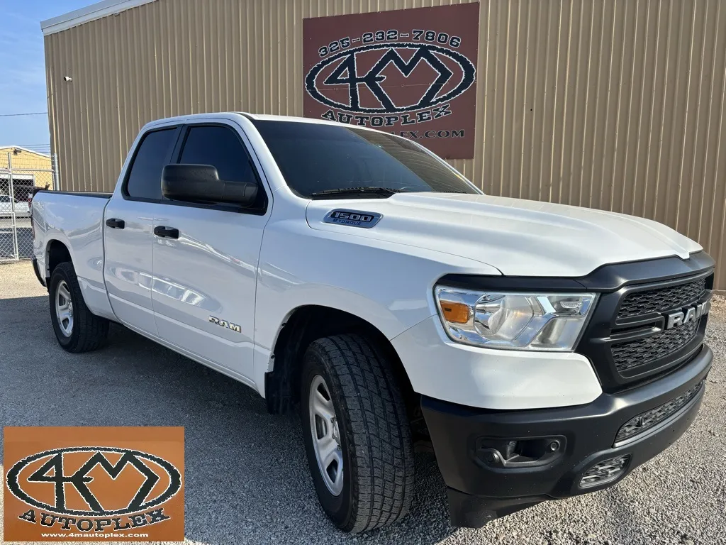 White 2022 Ram 1500 Tradesman for sale in Abilene, TX