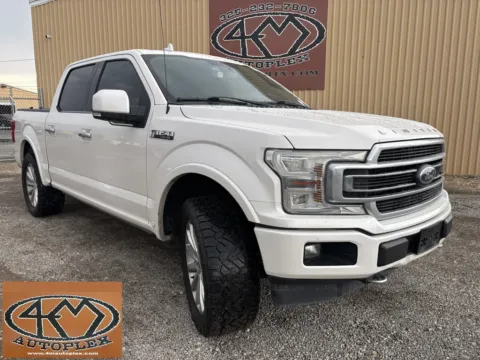 White 2018 Ford F-150 Limited for sale in Abilene, TX