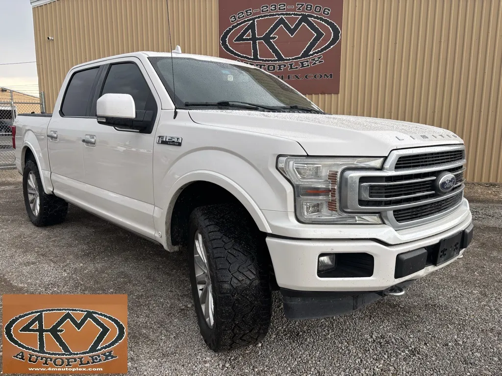White 2018 Ford F-150 Limited for sale in Abilene, TX