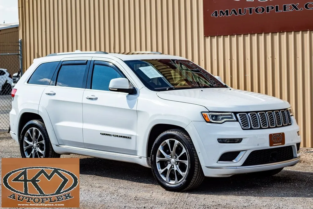White 2021 Jeep Grand Cherokee Summit for sale in Abilene, TX