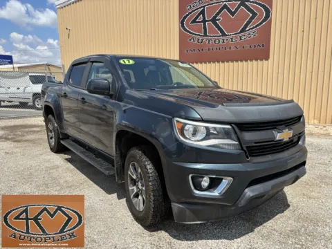 Gray 2017 Chevrolet Colorado Z71 for sale in Abilene, TX