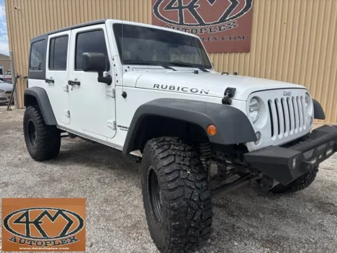 White 2016 Jeep Wrangler Unlimited Rubicon for sale in Abilene, TX