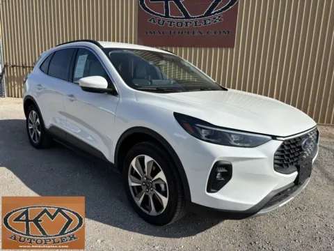 White 2025 Ford Escape Hybrid Platinum for sale in Abilene, TX