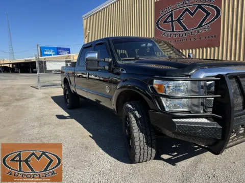 Black 2015 Ford F-250SD Platinum for sale in Abilene, TX