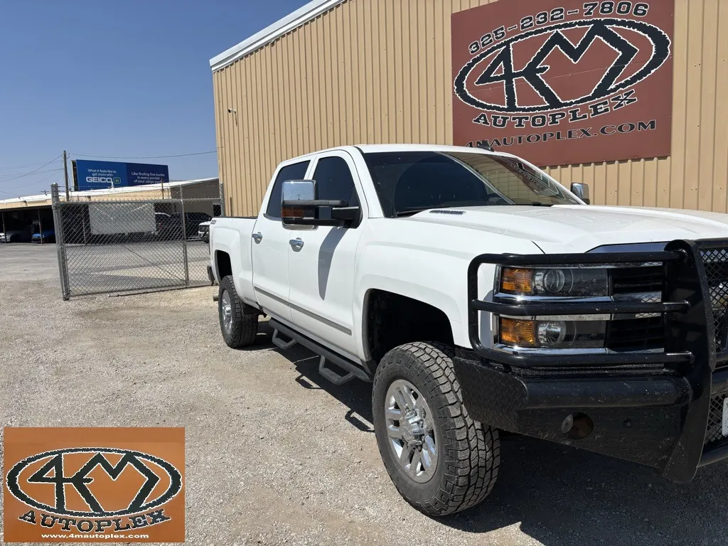 White 2016 Chevrolet Silverado 2500HD LTZ for sale in Abilene, TX