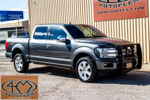 Gray 2018 Ford F-150 Platinum for sale in Abilene, TX