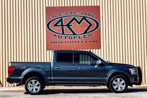 Photos of 2018 Ford F-150 Platinum for sale in Abilene, TX at 4M Autoplex - Industrial Blvd
