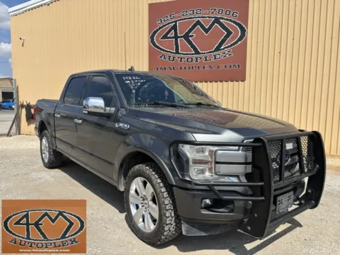 Gray 2018 Ford F-150 Platinum for sale in Abilene, TX