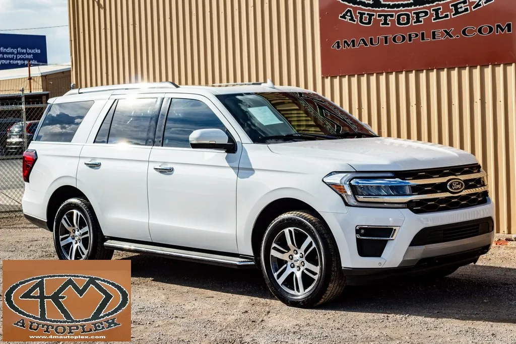 White 2022 Ford Expedition Limited for sale in Abilene, TX