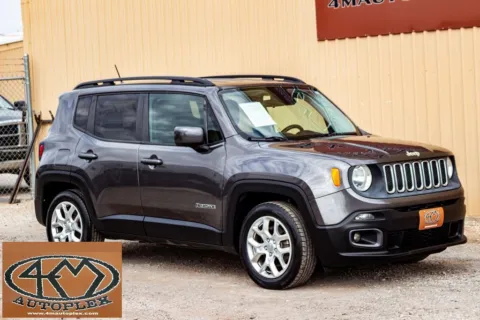 Gray 2016 Jeep Renegade Latitude for sale in Abilene, TX