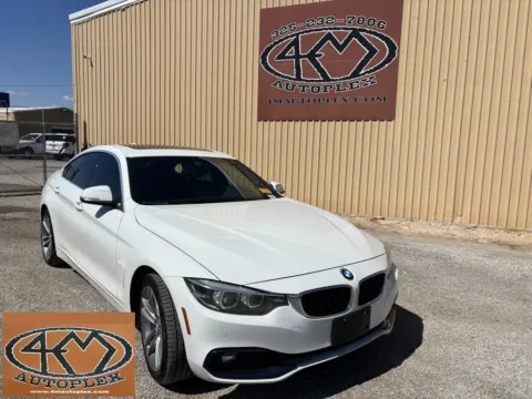 White 2019 BMW 4 Series 430i Gran Coupe for sale in Abilene, TX
