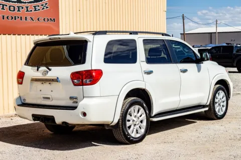 Another view of 2015 Toyota Sequoia Platinum for sale in Abilene, TX at 4M Autoplex - Industrial Blvd