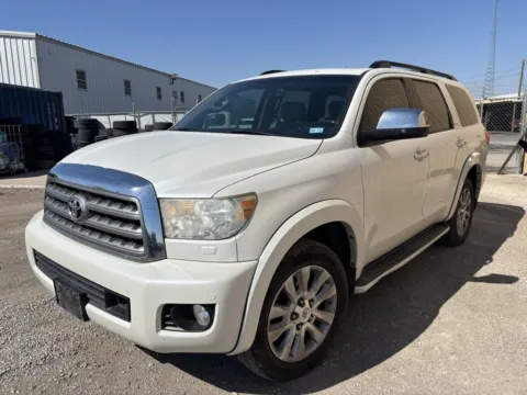 Another view of 2015 Toyota Sequoia Platinum for sale in Abilene, TX at 4M Autoplex - Industrial Blvd