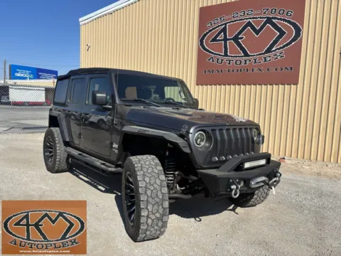 Gray 2018 Jeep Wrangler Unlimited Sport S for sale in Abilene, TX