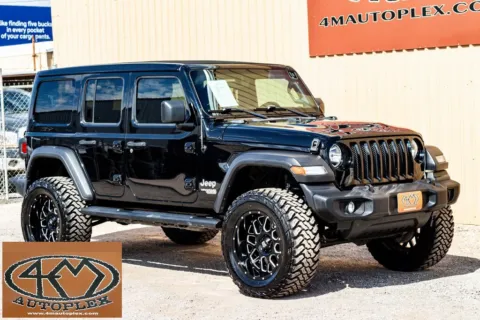 Black 2021 Jeep Wrangler Unlimited Sport S for sale in Abilene, TX