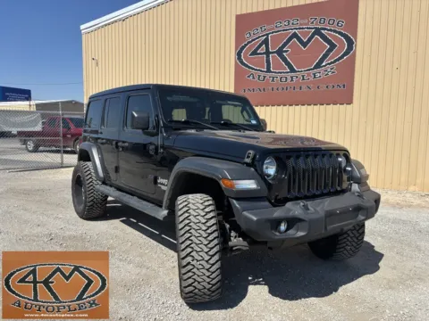 Black 2021 Jeep Wrangler Unlimited Sport S for sale in Abilene, TX