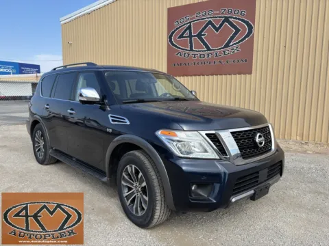 Blue 2019 Nissan Armada SL for sale in Abilene, TX