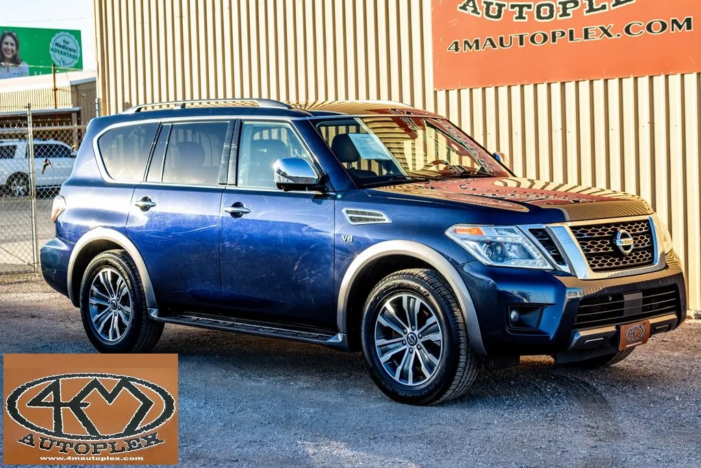 Blue 2019 Nissan Armada SL for sale in Abilene, TX