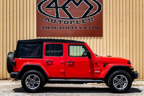 Photos of 2020 Jeep Wrangler Unlimited Sahara for sale in Abilene, TX at 4M Autoplex - Industrial Blvd