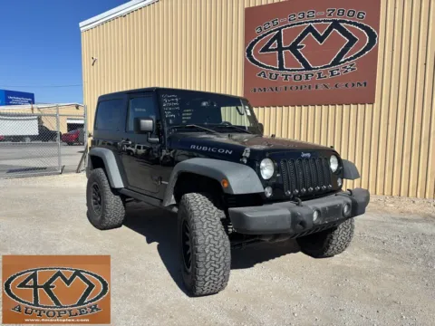 Black 2014 Jeep Wrangler Rubicon for sale in Abilene, TX