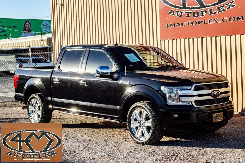 Black 2019 Ford F-150 Platinum for sale in Abilene, TX