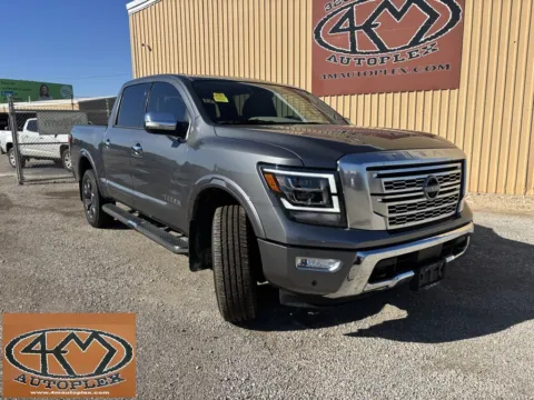 Gray 2023 Nissan Titan Platinum Reserve for sale in Abilene, TX