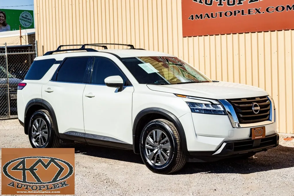 White 2022 Nissan Pathfinder SV for sale in Abilene, TX