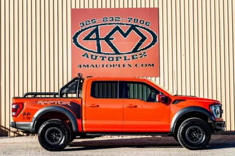 Photos of 2022 Ford F-150 Raptor for sale in Abilene, TX at 4M Autoplex - Industrial Blvd