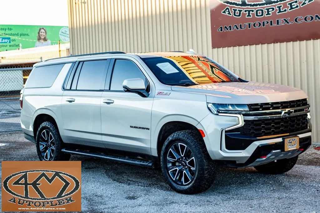 Beige 2021 Chevrolet Suburban Z71 for sale in Abilene, TX