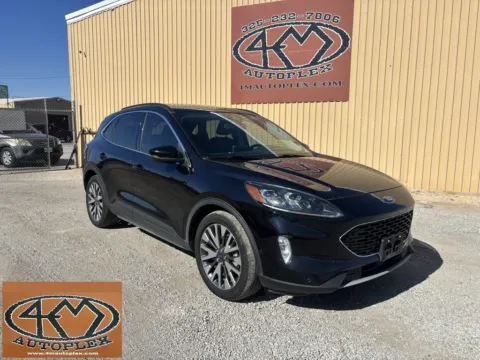 Black 2020 Ford Escape Titanium Hybrid for sale in Abilene, TX