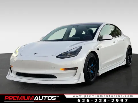White 2021 Tesla Model 3 Standard Range Plus* for sale in South El Monte, CA
