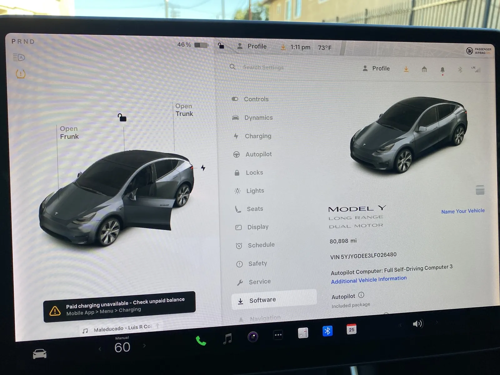 Photos of 2020 Tesla Model Y Long Range* for sale in South El Monte, CA at Premium Autos - El Monte