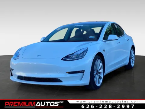 White 2018 Tesla Model 3 Mid Range* for sale in South El Monte, CA
