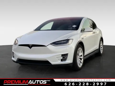 White 2017 Tesla Model X 75D for sale in South El Monte, CA