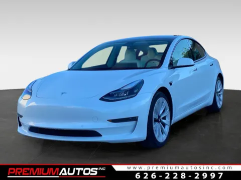 White 2022 Tesla Model 3 Base* for sale in South El Monte, CA