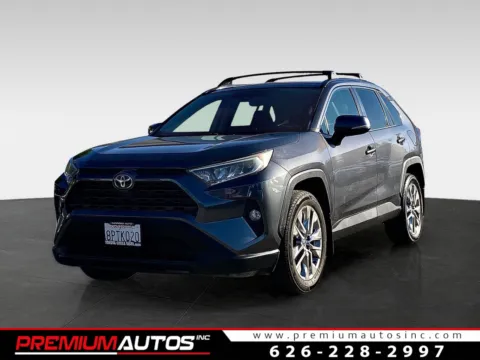 Gray 2020 Toyota RAV4 XLE Premium for sale in South El Monte, CA