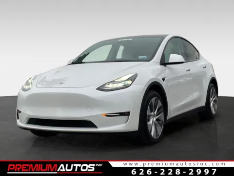 White 2023 Tesla Model Y Long Range for sale in South El Monte, CA