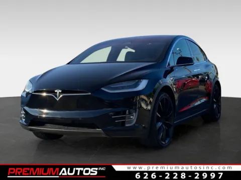 Black 2019 Tesla Model X for sale in South El Monte, CA