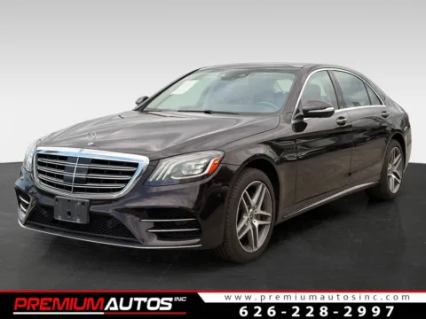 Black 2018 Mercedes-Benz S-Class S 450 4MATIC for sale in South El Monte, CA