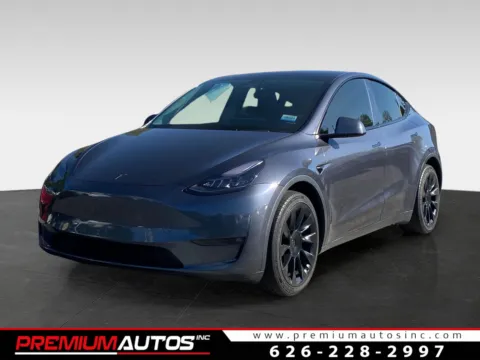 Silver 2021 Tesla Model Y Long Range for sale in South El Monte, CA