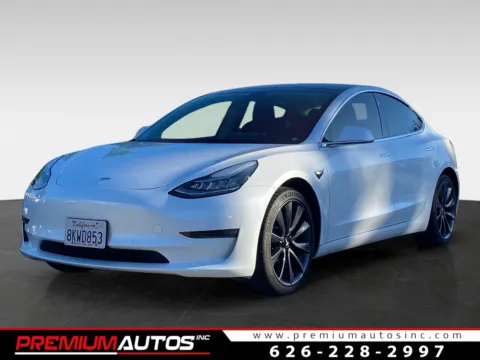 White 2019 Tesla Model 3 Standard Range Plus for sale in South El Monte, CA