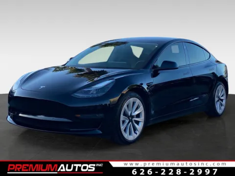 Black 2022 Tesla Model 3 Long Range for sale in South El Monte, CA