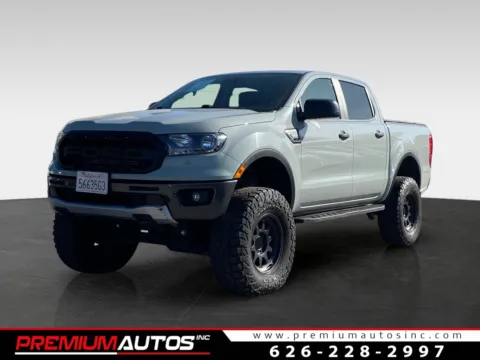 Gray 2021 Ford Ranger XLT for sale in South El Monte, CA