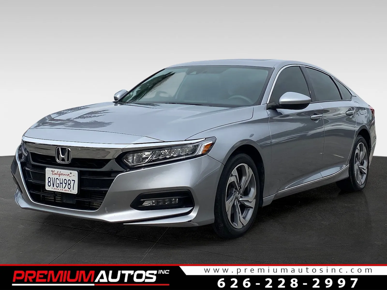Silver 2020 Honda Accord EX for sale in South El Monte, CA